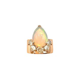 Edge of Zen Opal & Diamond Ring
