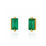 Lala Studs Emerald