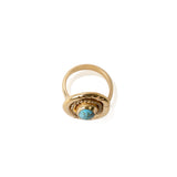 Vintage Oval Ring in Turquoise