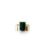 Rising Cigar Band Green Tourmaline