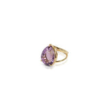 Off to Paris Light Amethyst Ring