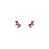 Butterfly Pink Tourmaline Studs
